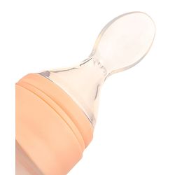Babyhug Squeezy Silicone Food Feeder- Pink