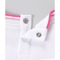 Babyhug Cotton Knit Full Sleeves Sweatshirt With Text Graphics - White