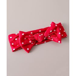 Babyhug Free Size Headbands With Bow Design Pack of 3 - Multicolor