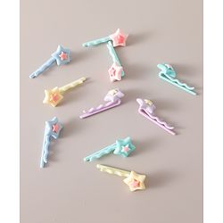 Babyhug Hair Pins Pack of 10 Free Size - Multicolor