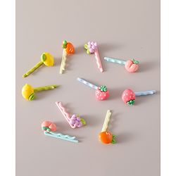 Babyhug Hair Pins Pack of 10 Free Size - Multicolor