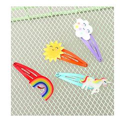 Babyhug Snap Clips Pack of 4-  Multicoloured