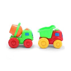 Babyhug Ratteling Truck Pack of 2 - Multicolour