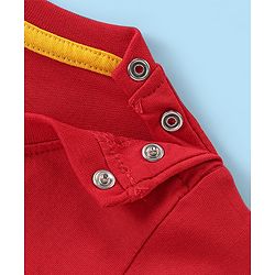 Babyhug 100% Cotton Knit Full Sleeves Tee with Car Graphics Pack of 3 - Multicolour