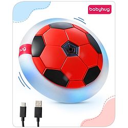 Babyhug Rechargeable Hover Ball - Red