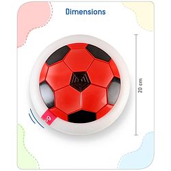 Babyhug Rechargeable Hover Ball - Red