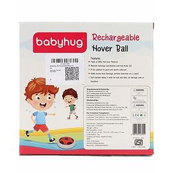 Babyhug Rechargeable Hover Ball - Red