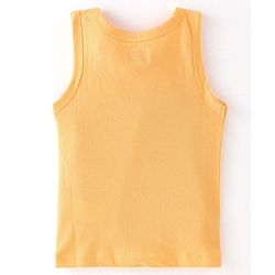 Babyhug 100% Cotton Knit Antibacterial Sleeveless Sando Dino Print Pack of 3 - Multicolour