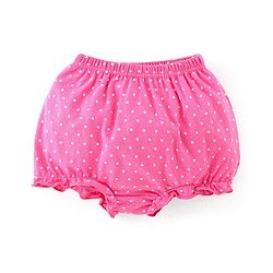 Babyhug 100% Cotton Antibacterial Bloomers Pack of 3 Butterfly Print - Pink & Green