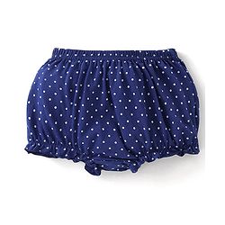 Babyhug 100% Cotton Knit Antibacterial Bloomers Floral Print Pack of 3 - Multicolour