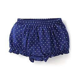 Babyhug 100% Cotton Knit Antibacterial Bloomers Floral Print Pack of 3 - Multicolour