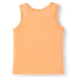 Babyhug 100% Cotton Knit Sleeveless Striped Sando Pack of 3 - Multicolour