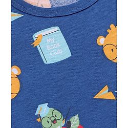 Babyhug 100% Cotton Knit Sleeveless Striped Sando Pack of 3 - Multicolour