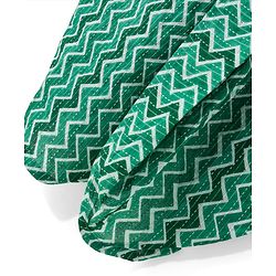 Babyhug 100% Cotton Woven Kurta With Solid Dhoti Set With Leaves Print - Green