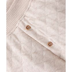 Babyhug Cotton Looper Full Length Lounge Pant Checkered - Cream