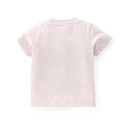 Babyhug Cotton Single Jersey Knit Half Sleeves T-Shirt & Shorts Football Print - Cream & Blue