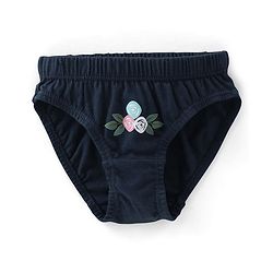 Babyhug 100% Cotton Knit Panties Floral Print Pack of 5 - Multicolor