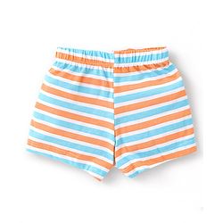 Babyhug 100% Cotton Briefs with Cubs & Stripes Print Pack of 3 - Multicolor