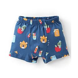 Babyhug 100% Cotton Knit Trunk Caterpillar Print Pack of 3 - Multicolour