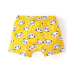 Babyhug 100% Cotton Trunk Dino Print Pack Of 5 - Green Blue & Yellow