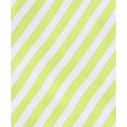 Babyhug 100% Cotton Knit Sleeveless Sando Striped - Green