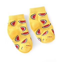 Cute Walk By Babyhug Non Terry Anti Bacterial Ankle Length Design Socks Pack of 7 - Multicolour