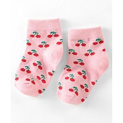 Cute Walk By Babyhug Non Terry Anti Bacterial Ankle Length Design Socks Pack of 7 - Multicolour