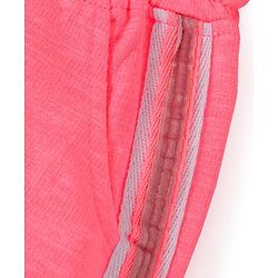 Babyhug Cotton Looper Mid Thigh Length Skirt Solid Colour - Pink