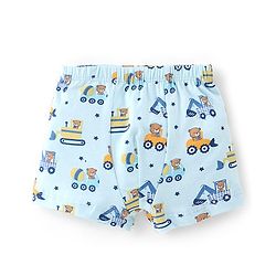 Babyhug 100% Cotton Knit Bear Printed Trunk Pack of 5 - Multicolour