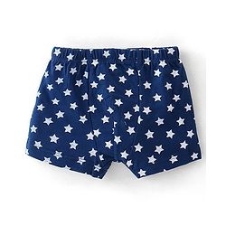 Babyhug 100% Cotton Knit Bear Printed Trunk Pack of 5 - Multicolour