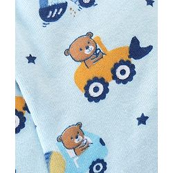 Babyhug 100% Cotton Knit Bear Printed Trunk Pack of 5 - Multicolour