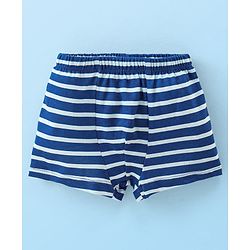 Babyhug 100% Cotton Trunk Bees Printed Pack of 3 - Blue & Orange