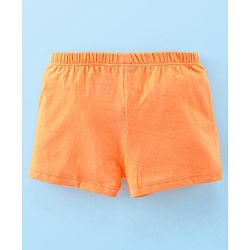 Babyhug 100% Cotton Trunk Bees Printed Pack of 3 - Blue & Orange