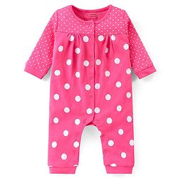 Babyhug 100% Cotton Interlock Knit Romper Floral Print Pack of 2 - Multicolour