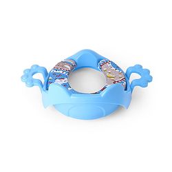 Babyhug Cushioned Potty Seat with Handle & Back Rest - Blue