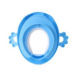 Babyhug Cushioned Potty Seat with Handle & Back Rest - Blue