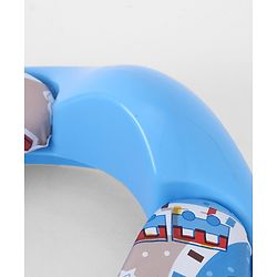 Babyhug Cushioned Potty Seat with Handle & Back Rest - Blue