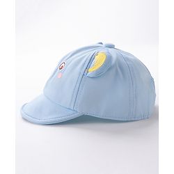 Babyhug Baseball Caps Bear Design Blue - Diameter 16 cm