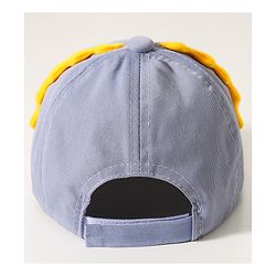 Babyhug Baseball Cap Dinosaur Print Grey - Diameter 15.5 cm