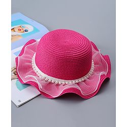 Babyhug Straw Hat - Pink