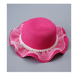 Babyhug Straw Hat - Pink