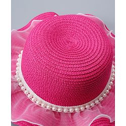 Babyhug Straw Hat - Pink