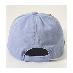 Babyhug Free Size Baseball Cap with Fox Detailing -  Blue
