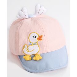 Babyhug Baseball Cap Duck Design -  Pink
