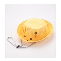 Babyhug Bucket Hat Bunny Design - Yellow