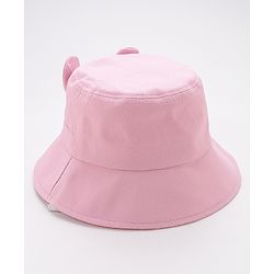 Babyhug Bucket Hat Bunny Design - Pink