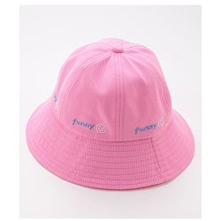 Babyhug Bucket Hat Smiley Design - Pink