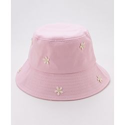Babyhug Bucket Hat Floral Design - Pink