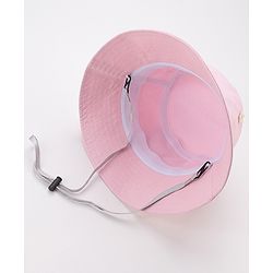 Babyhug Bucket Hat Floral Design - Pink