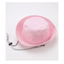 Babyhug Bucket Hat Floral Design - Pink